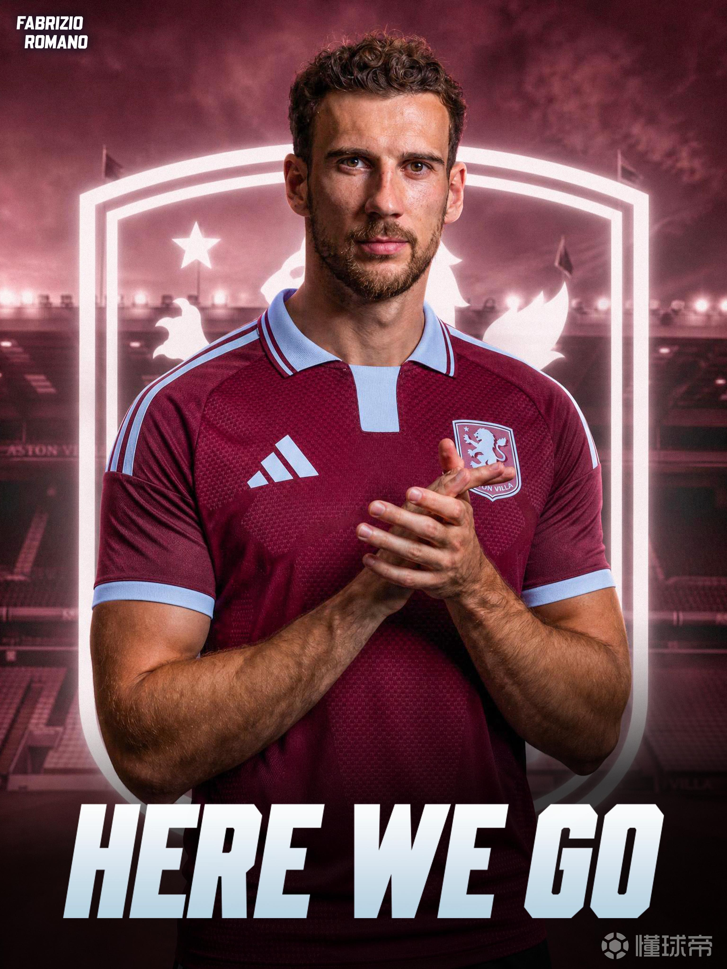 Here we go！罗马诺：格雷茨卡与阿斯顿维拉达成口头协议